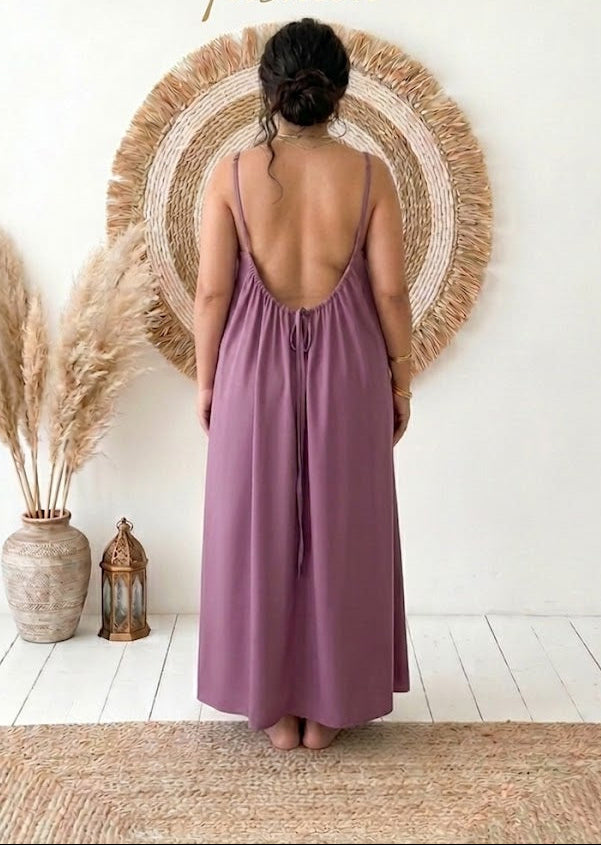 Robe Camisole Dos Nu