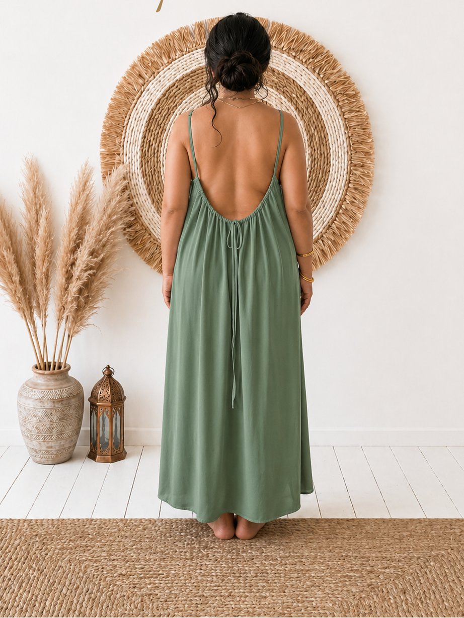 Robe Camisole Dos Nu